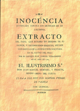 [1000000117787] INOCENCIA JUSTIFICADA CONTRA LOS ARTIFICIOS DE LA CALUMNIA
