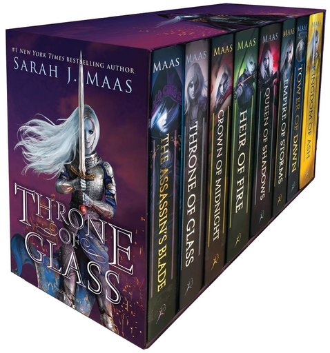 [9781547602186] THRONE OF GLASS (8-book hardcover box set)