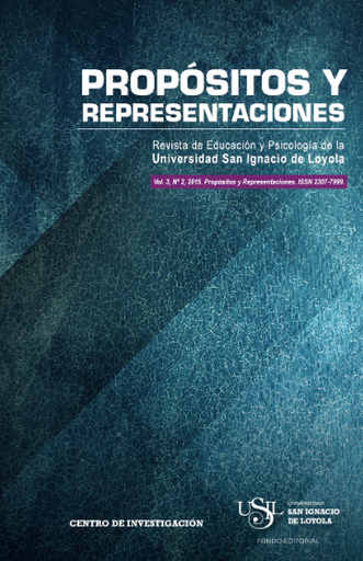 [0000000114049] PROPÓSITOS Y REPRESENTACIONES Vol. 3/ Nº2