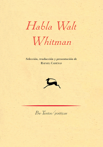 [9788481918625] HABLA WALT WHITMAN