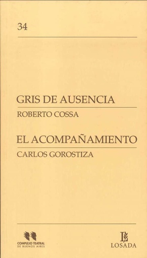 [9789500394369] GRIS DE AUSENCIA - EL ACOMPAÑAMIENTO