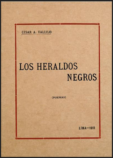 [9786124823756] LOS HERALDOS NEGROS (nueva edición facsimilar)