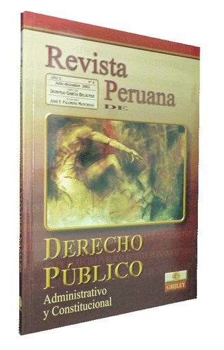 [000397] REVISTA PERUANA DE DERECHO PÚBLICO 5