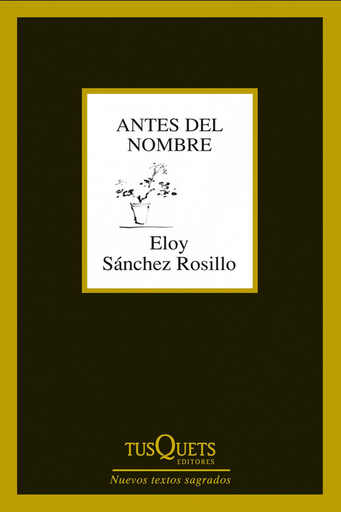 [9788483834619] ANTES DEL NOMBRE