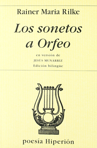 [9788475177670] LOS SONETOS DE ORFEO