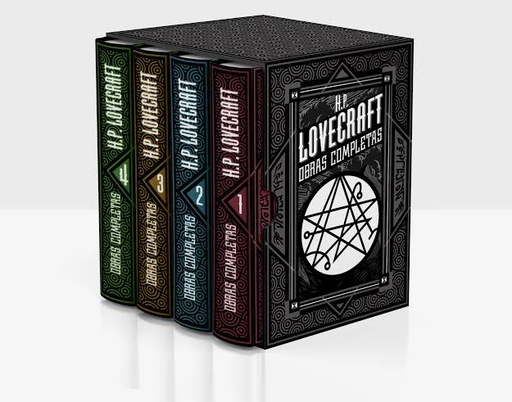 [9788494595530] H.P. LOVECRAFT: OBRAS COMPLETAS (4 tomos)