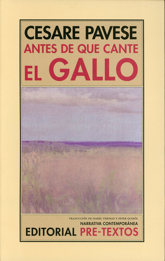 [9788415576785] ANTES DE QUE CANTE EL GALLO