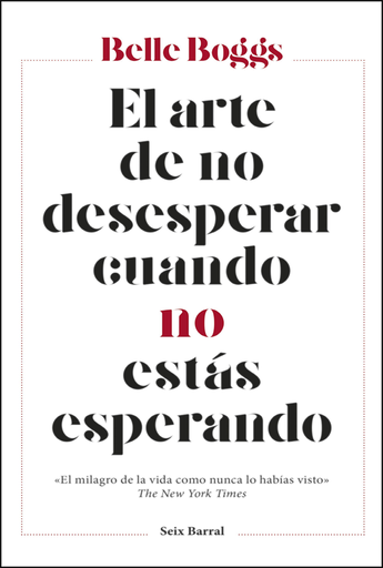 [9789584268419] EL ARTE DE NO DESESPERAR CUANDO NO ESTÁS ESPERANDO