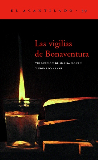 [9788495359315] LAS VIGILIAS DE BONAVENTURA