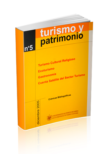 [005903] REVISTA TURISMO Y PATRIMONIO N° 5