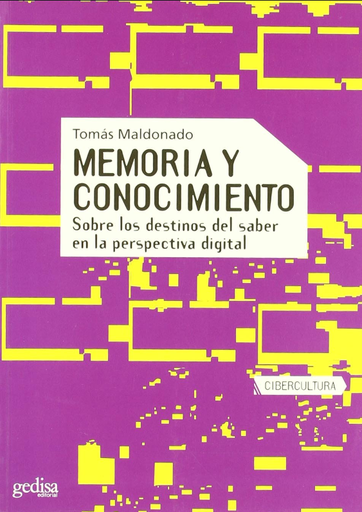 [9788497841221] MEMORIA Y CONOCIMIENTO