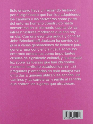 [9788425224034] LAS CARRETERAS FORMAN PARTE DEL PAISAJE