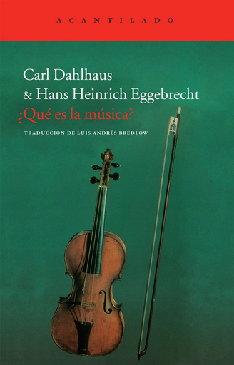 [9788415277576] ¿QUÉ ES LA MÚSICA?