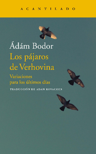 [9788417346706] LOS PÁJAROS DE VERHOVINA