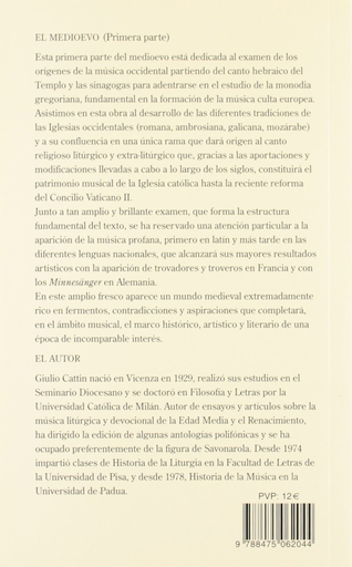 [9788475062044] HISTORIA DE LA MÚSICA 2