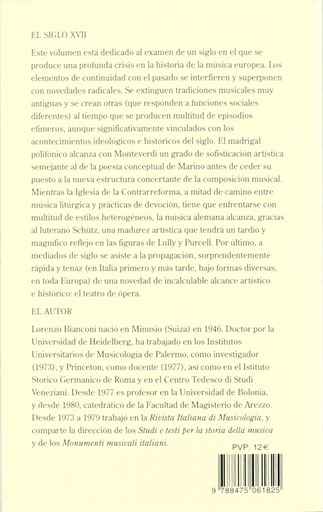 [9788475061825] HISTORIA DE LA MÚSICA 5