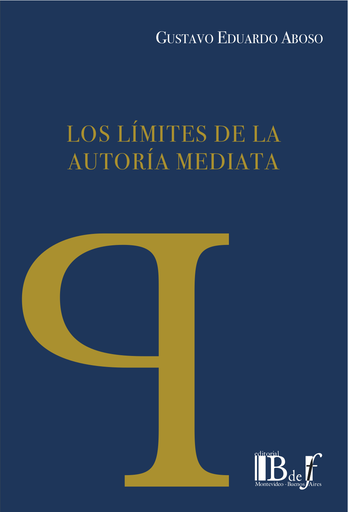 [9789974676923] LÍMITES DE LA AUTORÍA MEDIATA