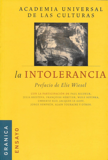 [9789506414931] LA INTOLERANCIA