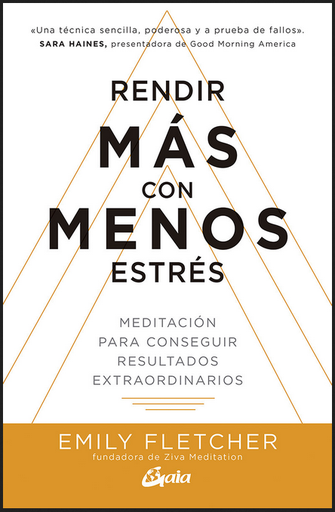 [9788484458401] RENDIR MÁS CON MENOS ESTRÉS