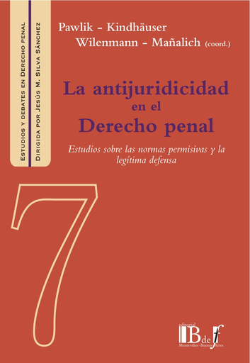 [9789974708198] LA ANTIJURIDICIDAD EN EL DERECHO PENAL