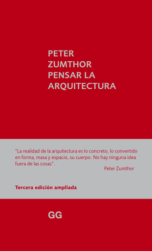 [9788425227301] PENSAR EN LA ARQUITECTURA