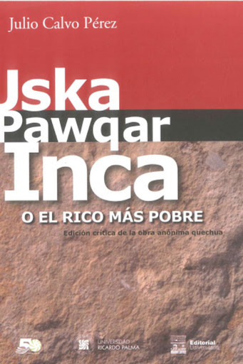 [9786124419249] USKA PAWQAR INCA O EL RICO MÁS POBRE
