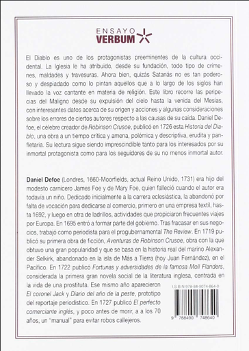 [9788490748640] HISTORIA DEL DIABLO