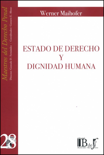 [9789974676091] ESTADO DE DERECHO Y DIGNIDAD HUMANA