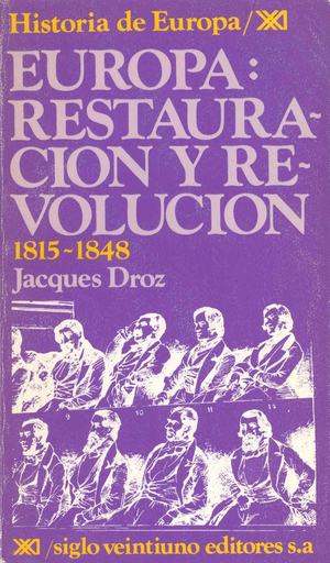 [9788432301445] EUROPA, RESTAURACIÓN Y REVOLUCIÓN. 1815-1848