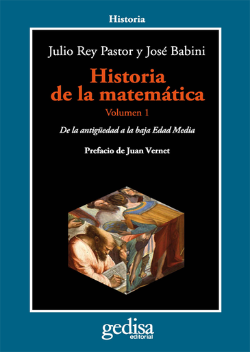 [9788497847803] HISTORIA DE LA MATEMÁTICA I