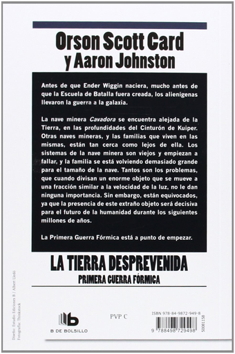 [9788498729498] LA TIERRA DESPREVENIDA