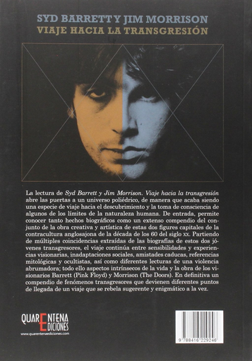 [9788416229246] SYD BARRETT Y JIM MORRISON: VIAJE HACIA LA TRANSGRESIÓN