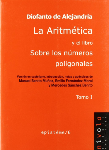 [9788496566736] LA ARITMÉTICA Y EL LIBRO SOBRE LOS NÚMEROS POLIGONALES I