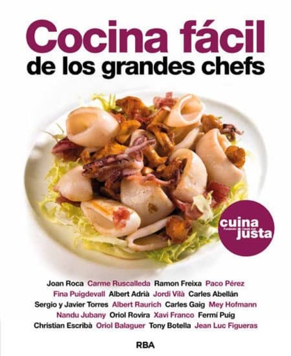 [9788490562598] COCINA FÁCIL DE LOS GRANDES CHEFS