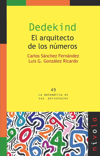 [9788492493869] DEDEKIND: EL ARQUITECTO DE LOS NÚMEROS