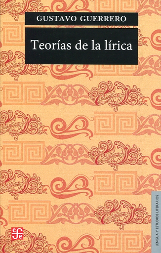 [9789681651091] TEORÍAS DE LA LÍRICA