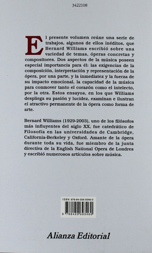 [9788420693460] SOBRE LA ÓPERA