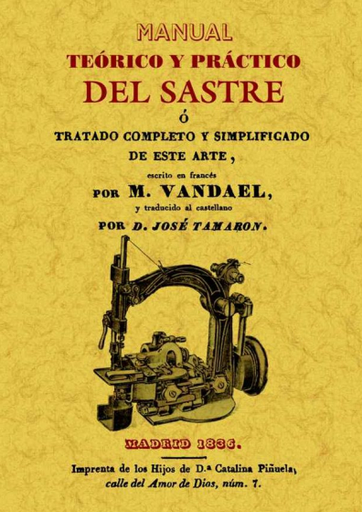 [9788497618953] MANUAL TEÓRICO Y PRÁCTICO DEL SASTRE