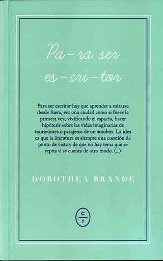 [9788461699032] PARA SER ESCRITOR