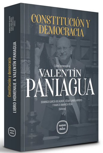 [9786125005045] CONSTITUCIÓN Y DEMOCRACIA: LIBRO HOMENAJE A VALENTÍN PANIAGUA