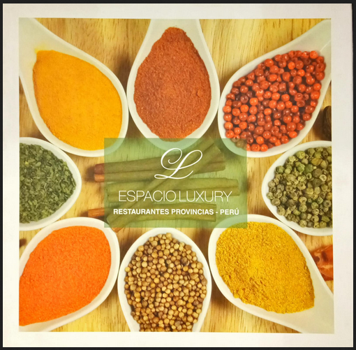 [0000000110783] ESPACIO LUXURY: RESTAURANTES PROVINCIAS - PERÚ