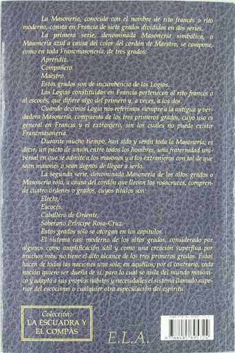 [9788485895724] MASONERÍA