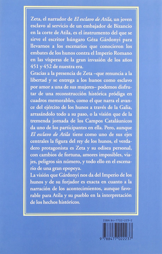 [9788477022237] EL ESCLAVO DE ATILA
