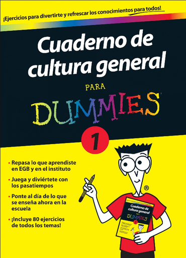 [9788432900686] CUADERNO DE CULTURA GENERAL PARA DUMMIES 1