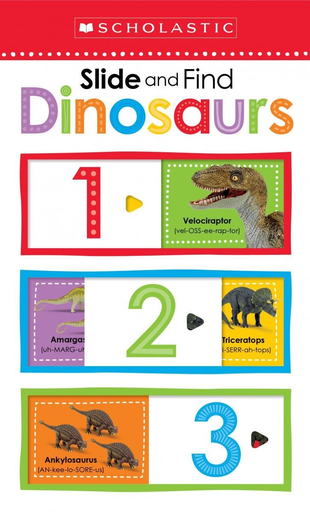 [9780545903462] SLIDE AND FIND DINOSAURS