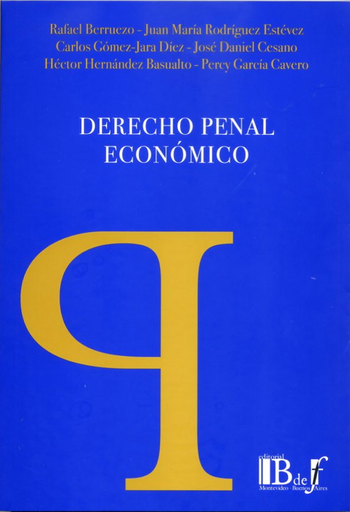 [9789974676541] DERECHO PENAL ECONÓMICO