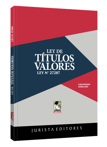 [9789972229732] LEY DE TÍTULOS VALORES