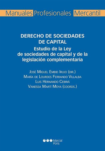 [9788491230151] DERECHO DE SOCIEDADES DE CAPITAL