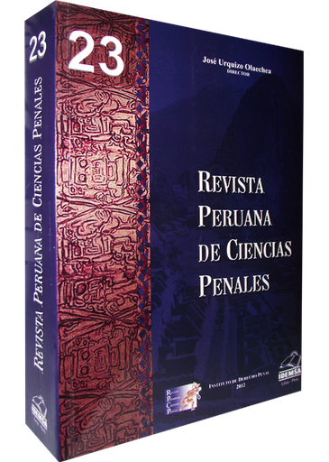 [011893] REVISTA PERUANA DE CIENCIAS PENALES N° 23