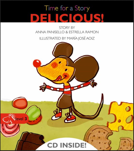 [9788498256093] TIME FOR A STORY: DELICIOUS! (Level 3)